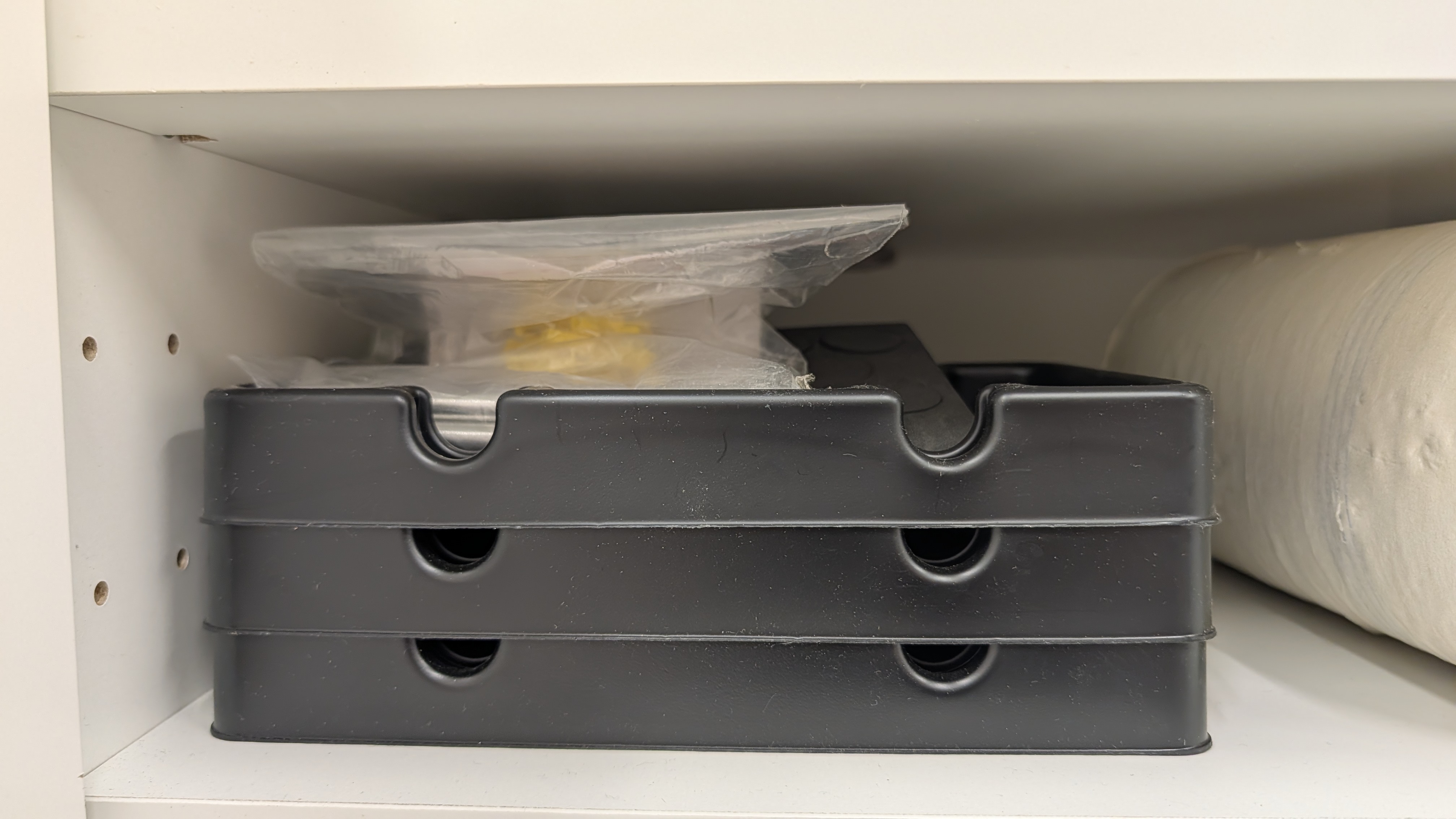 Bottenplatta för filamentrulle