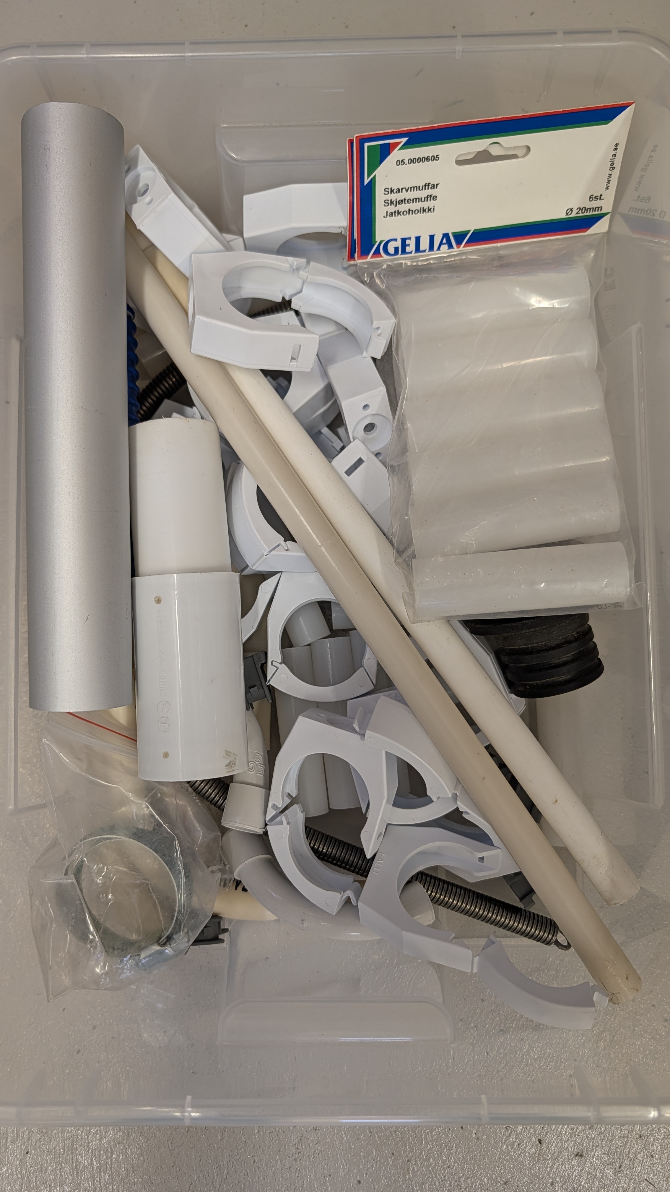 Rörbitar och hållare