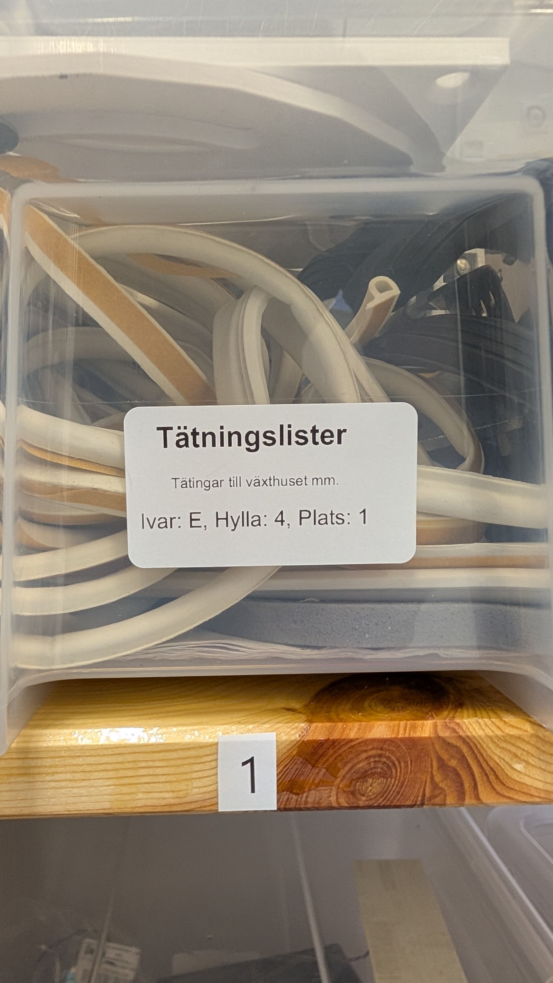 Tätningslister
