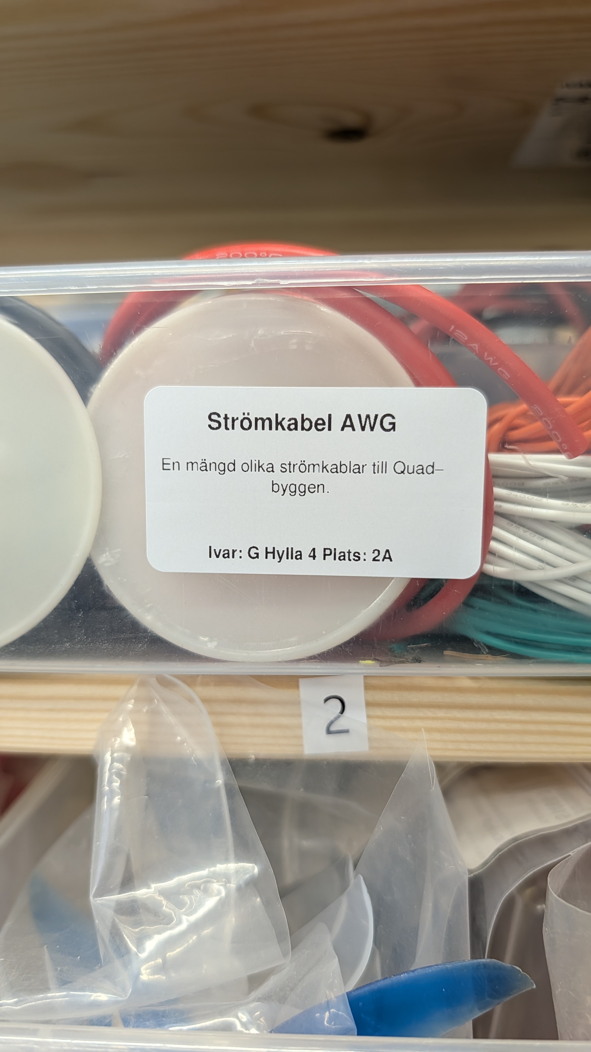 Strömkabel AWG